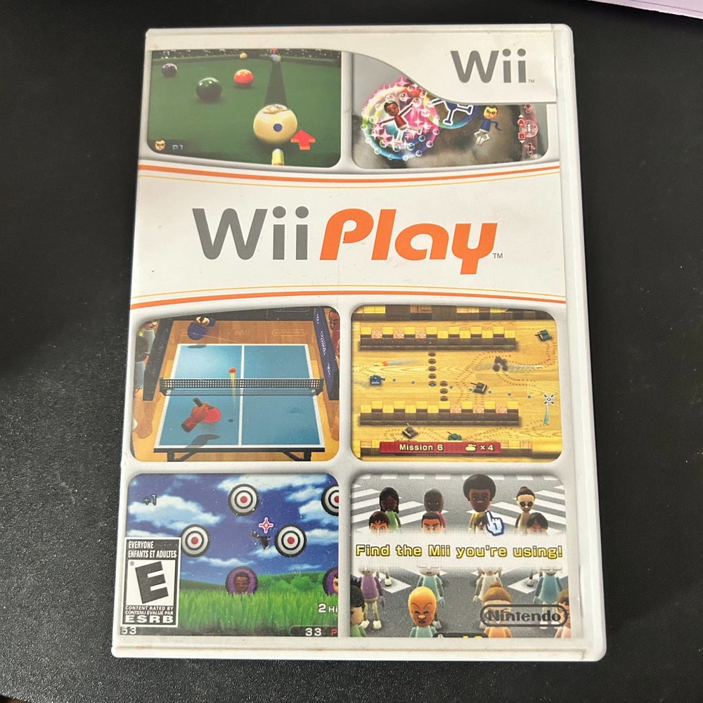 WII PLAY GAME FOR NINTENDO WII